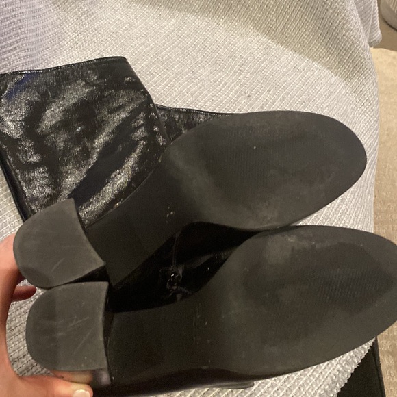 Zara Leather Knee-high Dress Boots - Picture 9 of 9